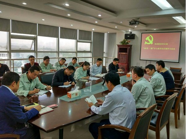公司党支部召开“两学一做”学习教育运动发动会